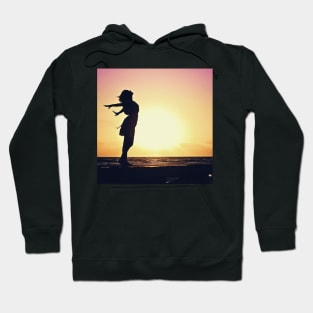 Freedom Silhouette Ocean Sunrise Hoodie